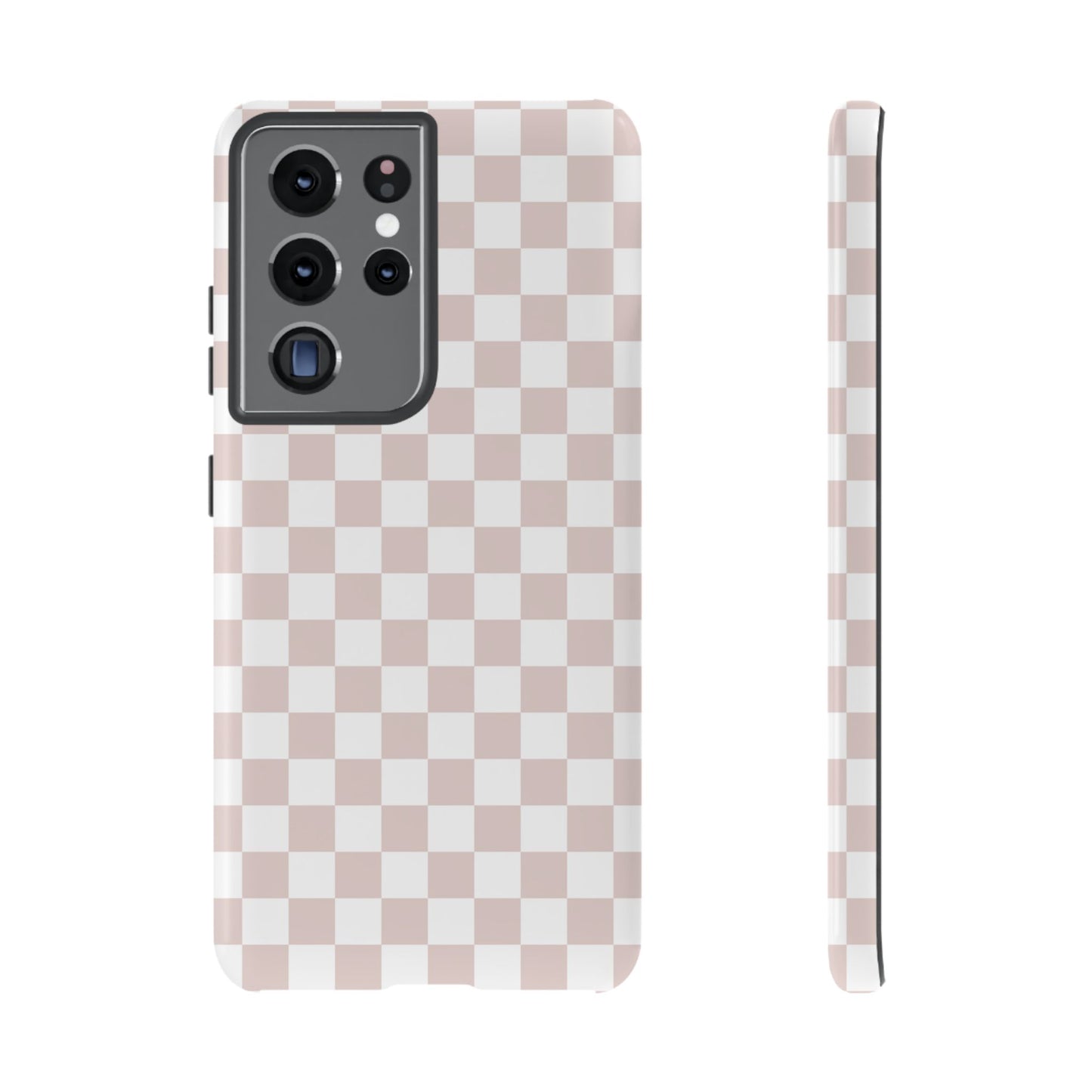 Nude Checkerboard Airi Case | Tough Phone Case