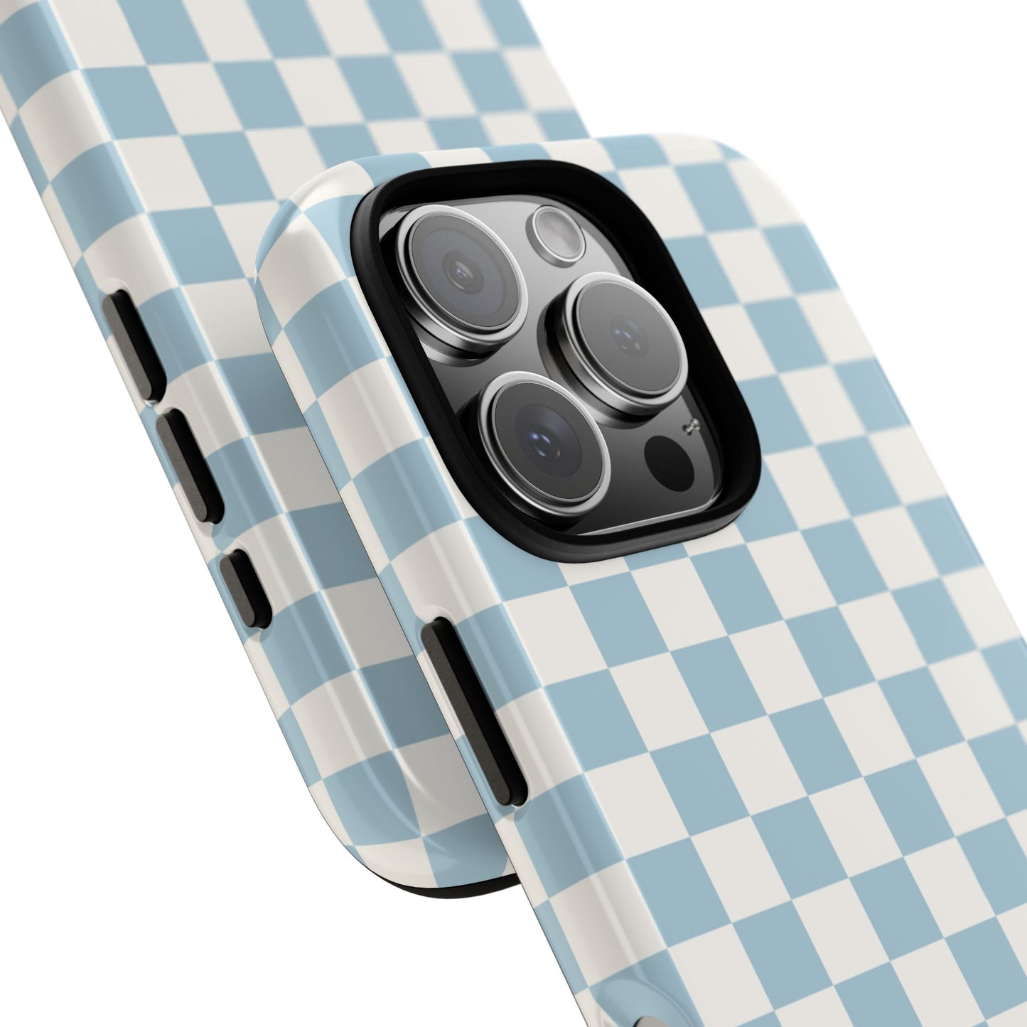 Blue Checkerboard Airi Case | Tough Phone Case