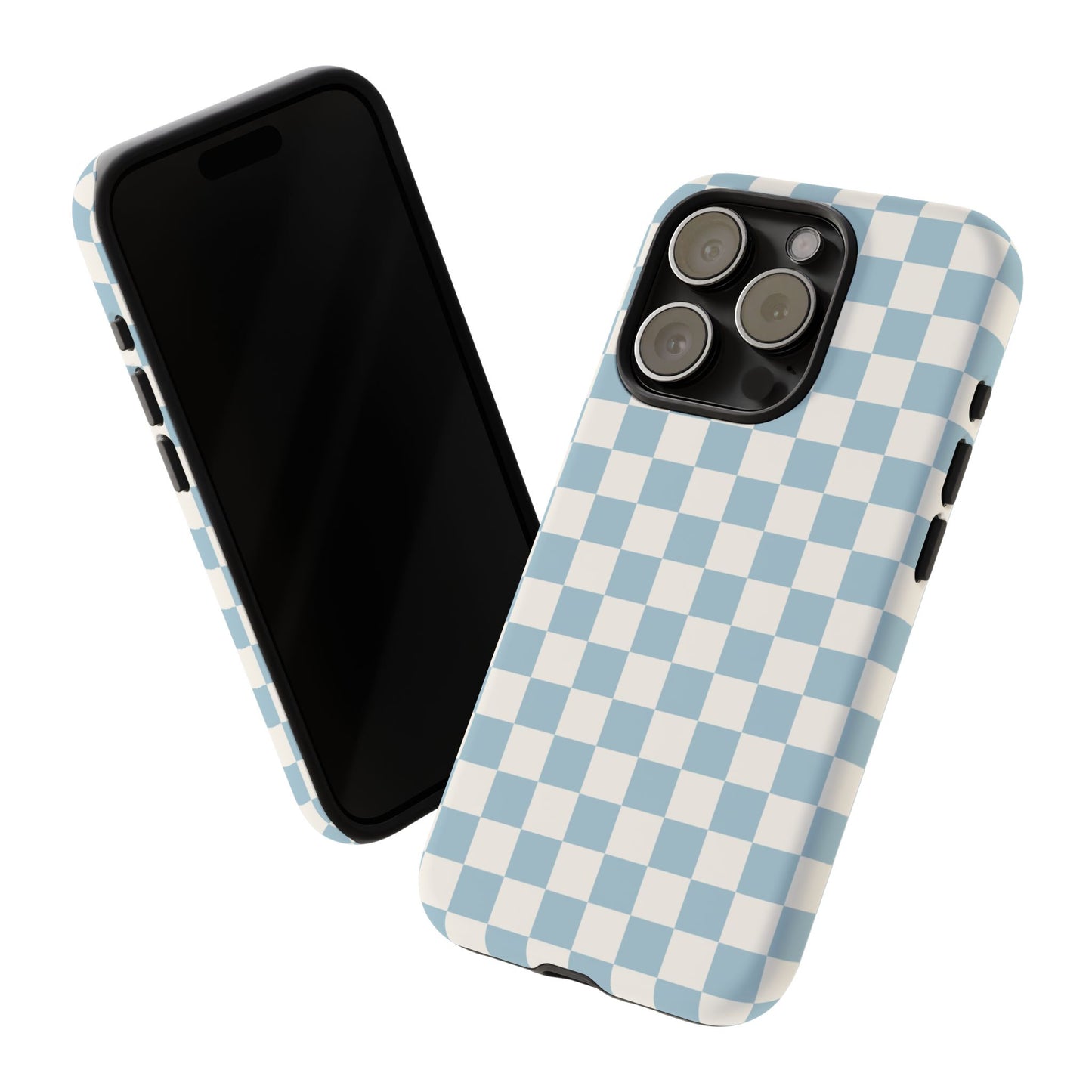 Blue Checkerboard Airi Case | Tough Phone Case