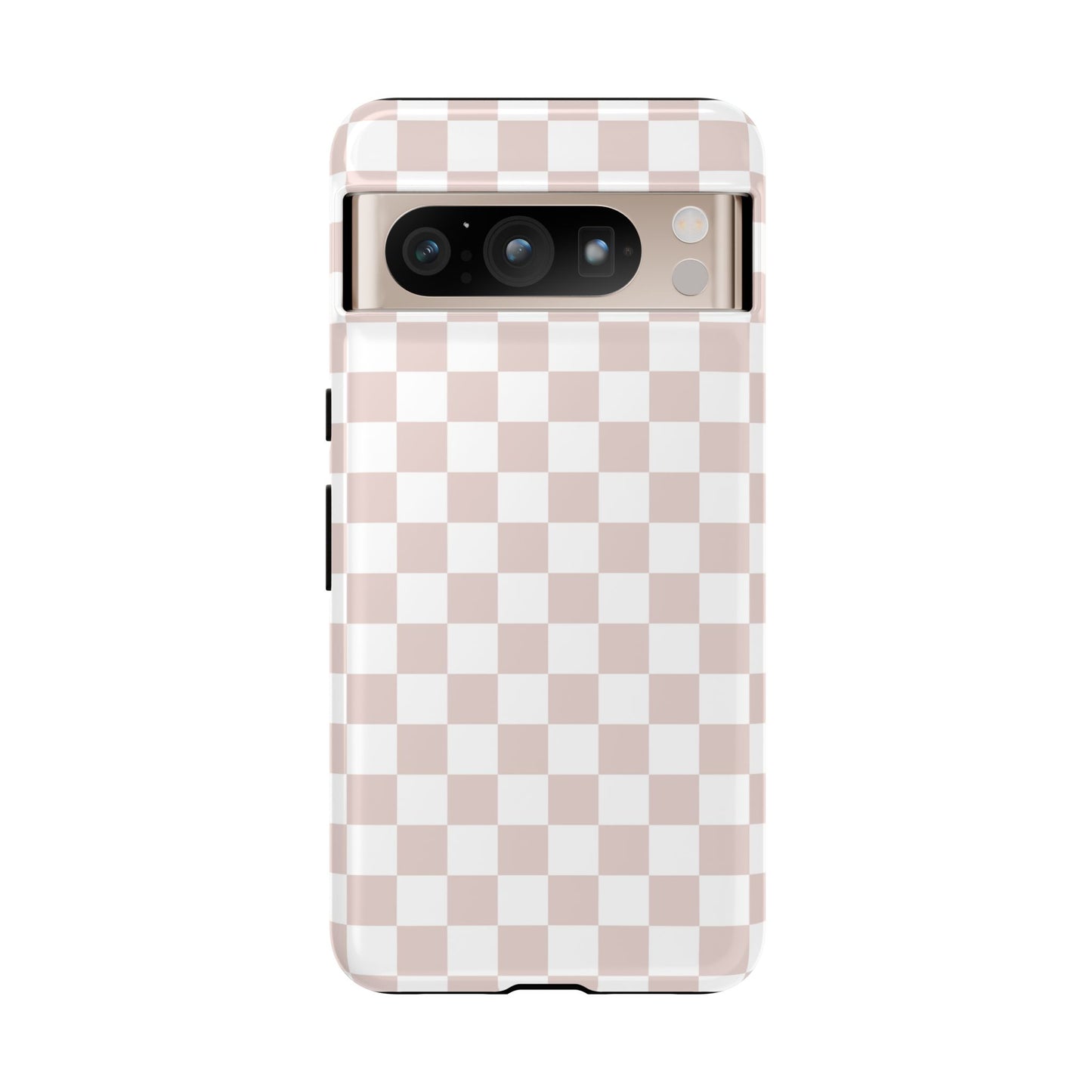 Nude Checkerboard Airi Case | Tough Phone Case