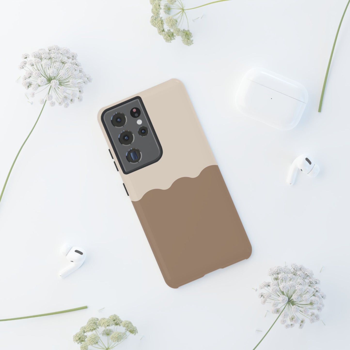 Chocolate Wave Airi Case | Tough Phone Case | Neutral Phone Case