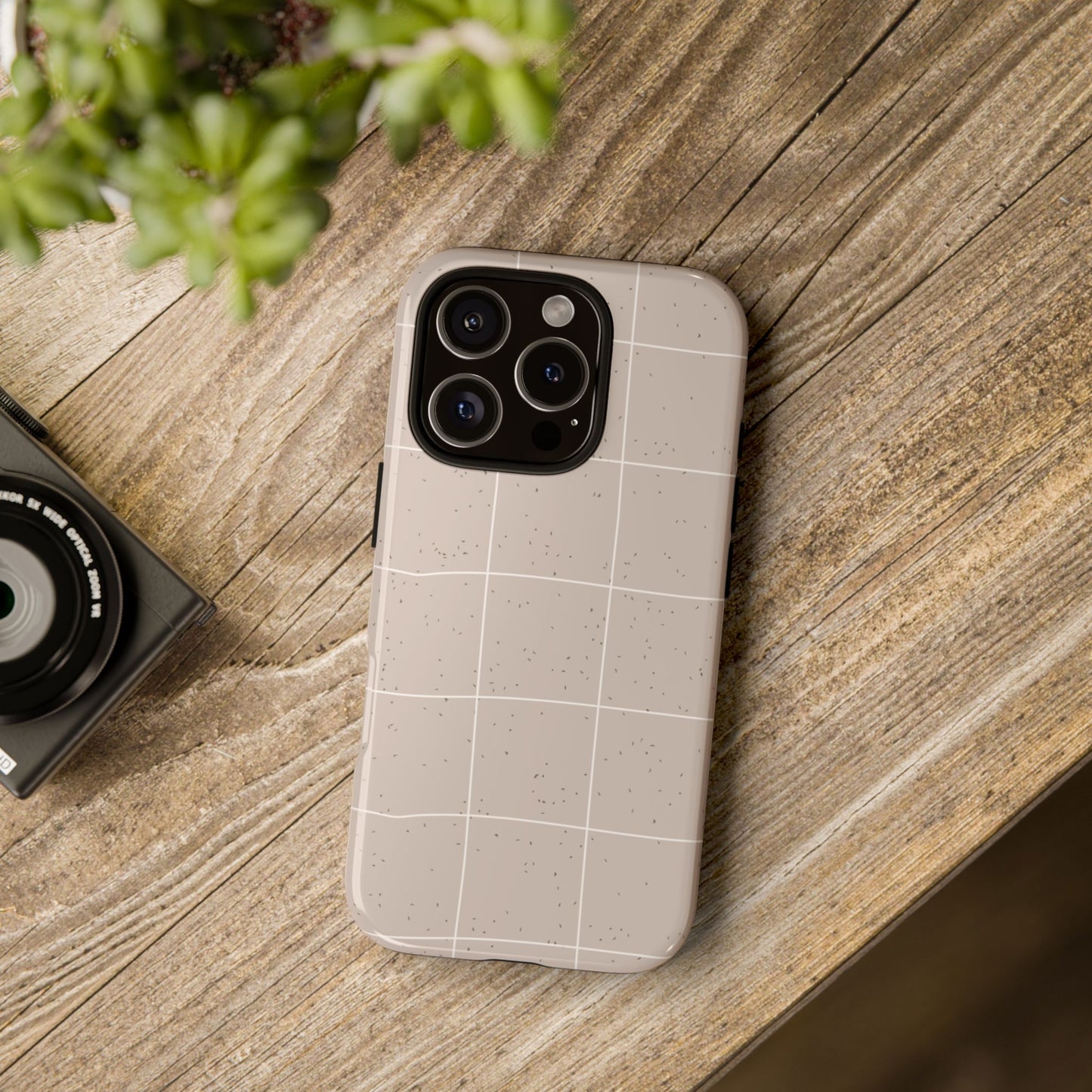 Sand Check Speckle Airi Case | Tough Phone Case