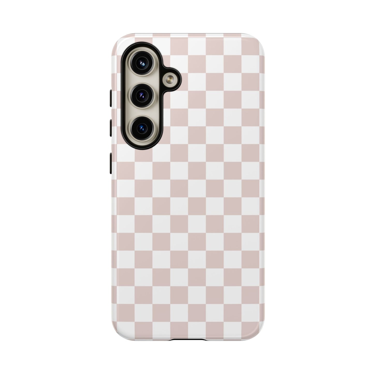 Nude Checkerboard Airi Case | Tough Phone Case