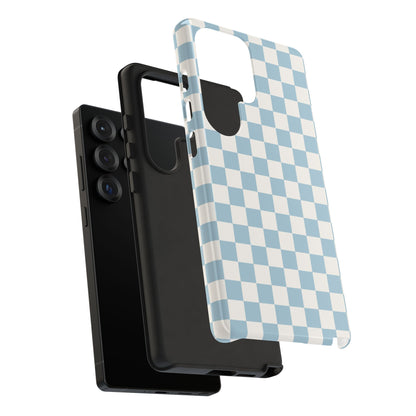 Blue Checkerboard Airi Case | Tough Phone Case