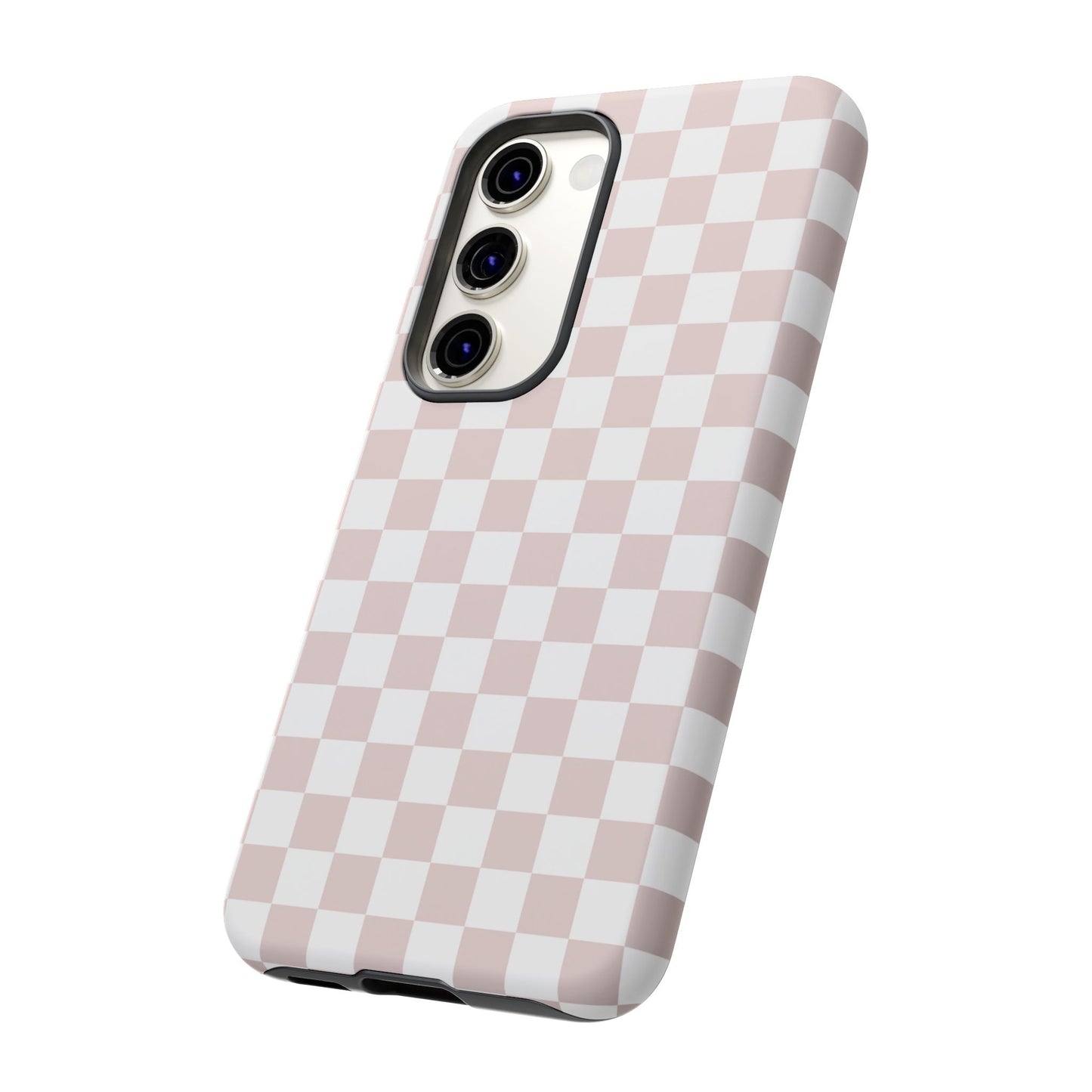Nude Checkerboard Airi Case | Tough Phone Case