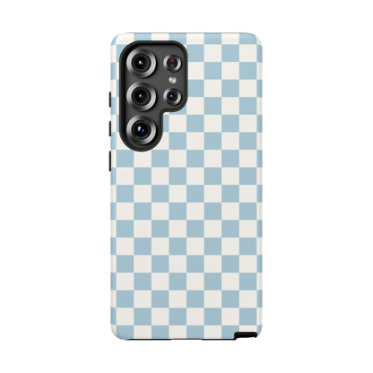 Blue Checkerboard Airi Case | Tough Phone Case