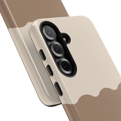 Chocolate Wave Airi Case | Tough Phone Case | Neutral Phone Case