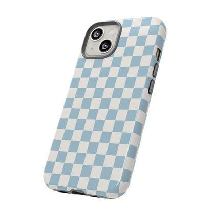 Blue Checkerboard Airi Case | Tough Phone Case