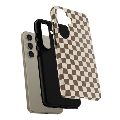 Chocolate Checkerboard Airi Case | Tough Phone Case