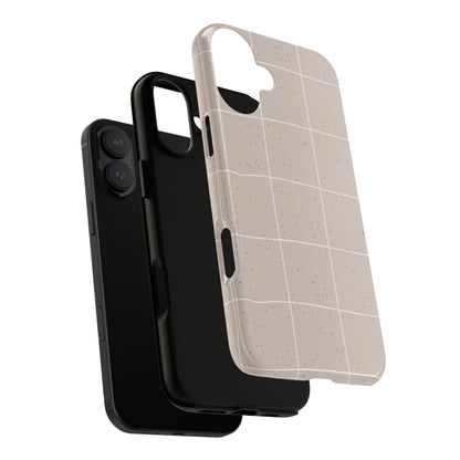 Sand Check Speckle Airi Case | Tough Phone Case