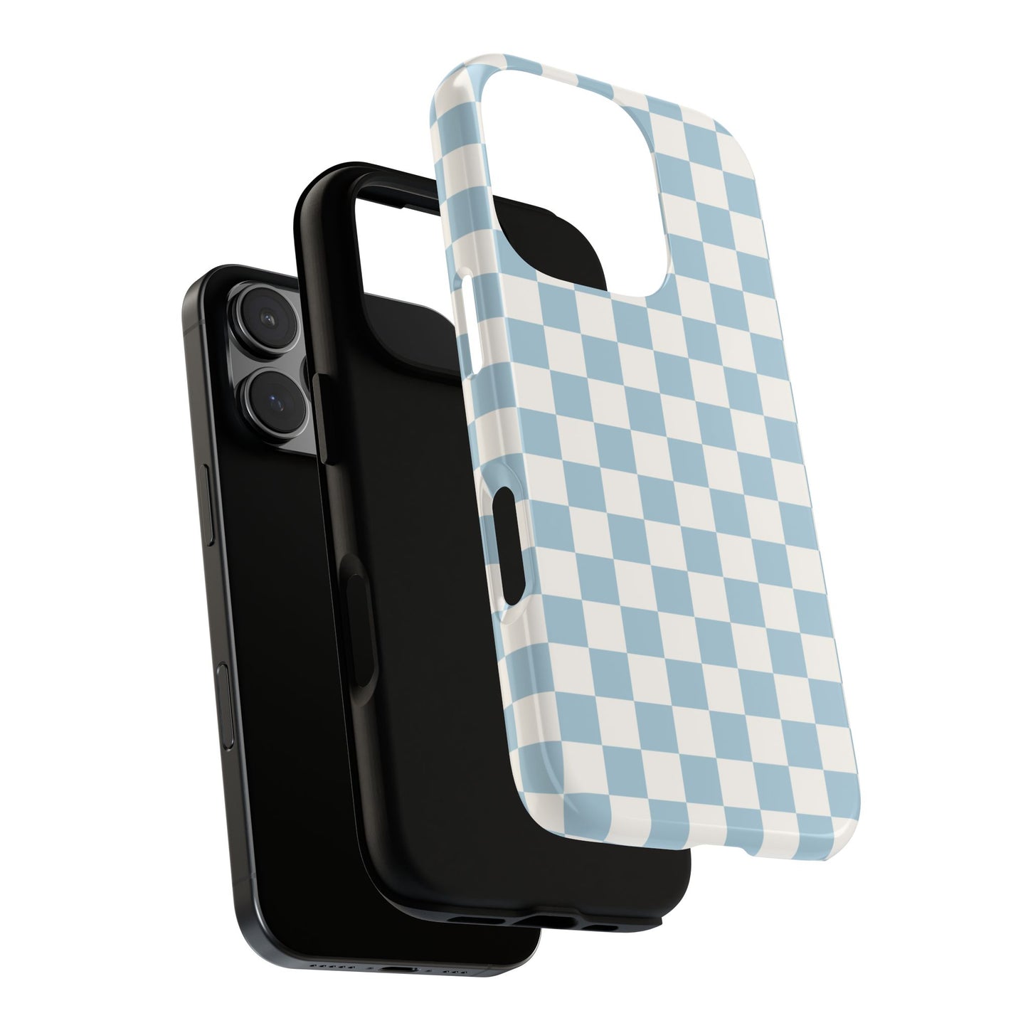 Blue Checkerboard Airi Case | Tough Phone Case