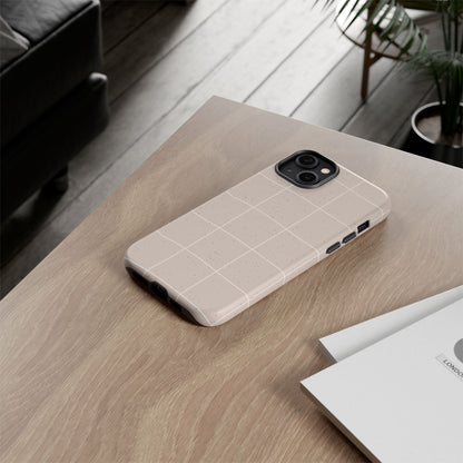Sand Check Speckle Airi Case | Tough Phone Case