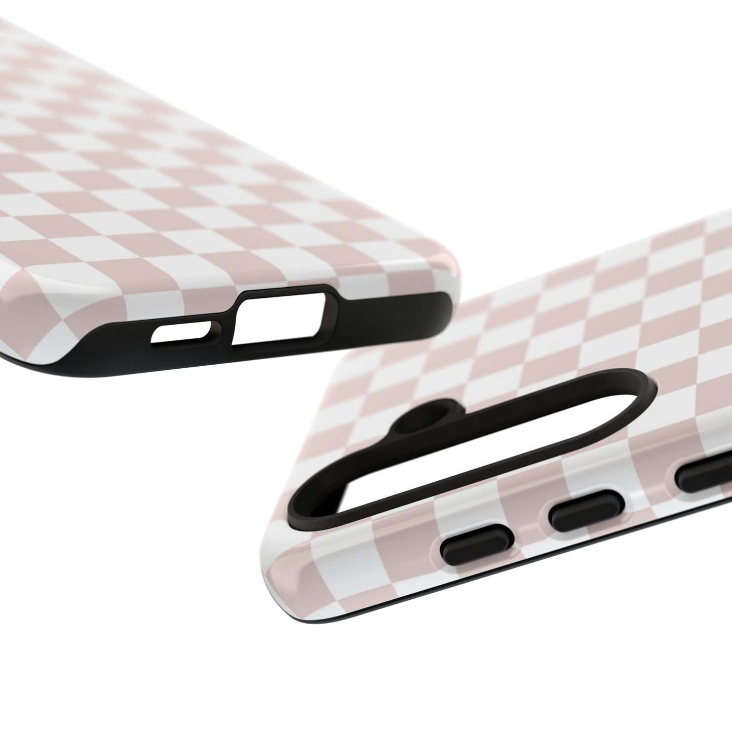Nude Checkerboard Airi Case | Tough Phone Case
