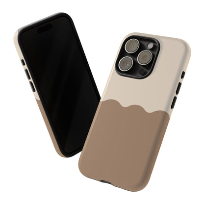 Chocolate Wave Airi Case | Tough Phone Case | Neutral Phone Case
