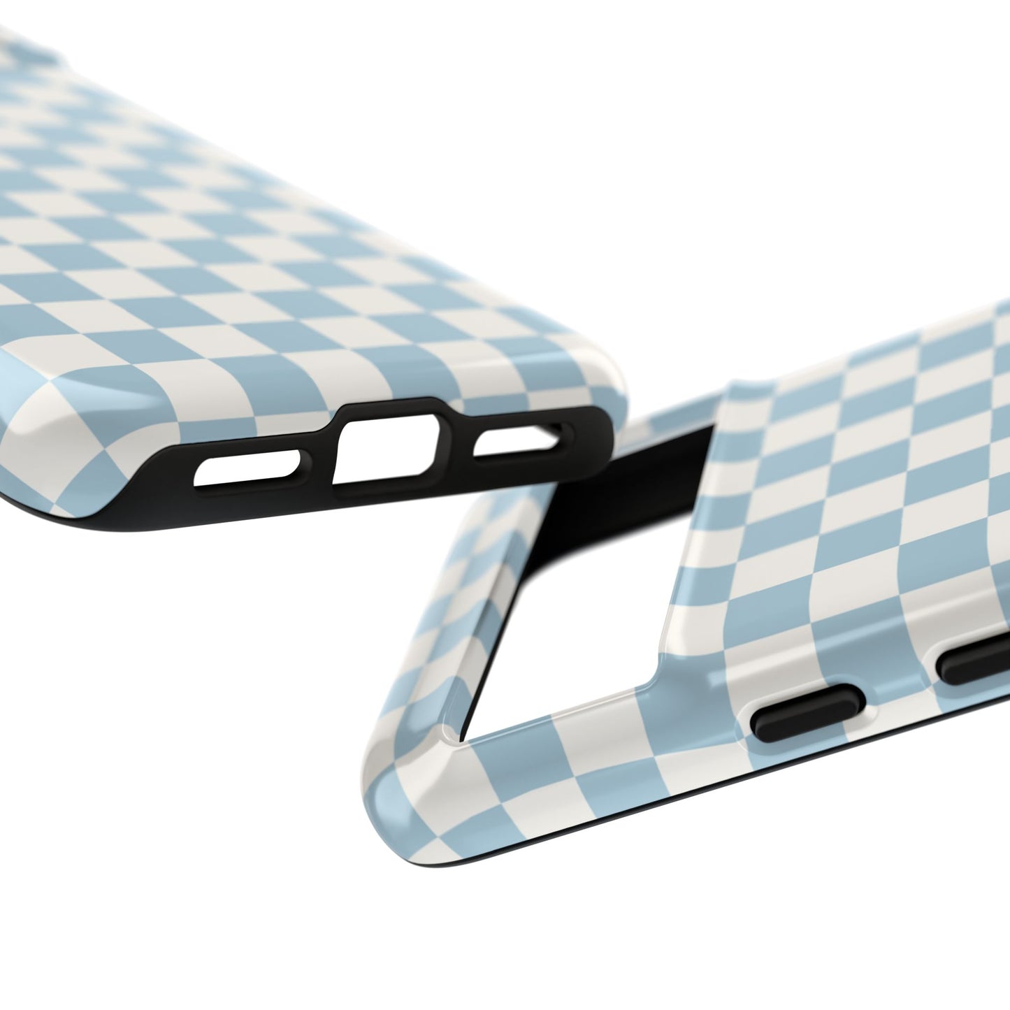 Blue Checkerboard Airi Case | Tough Phone Case