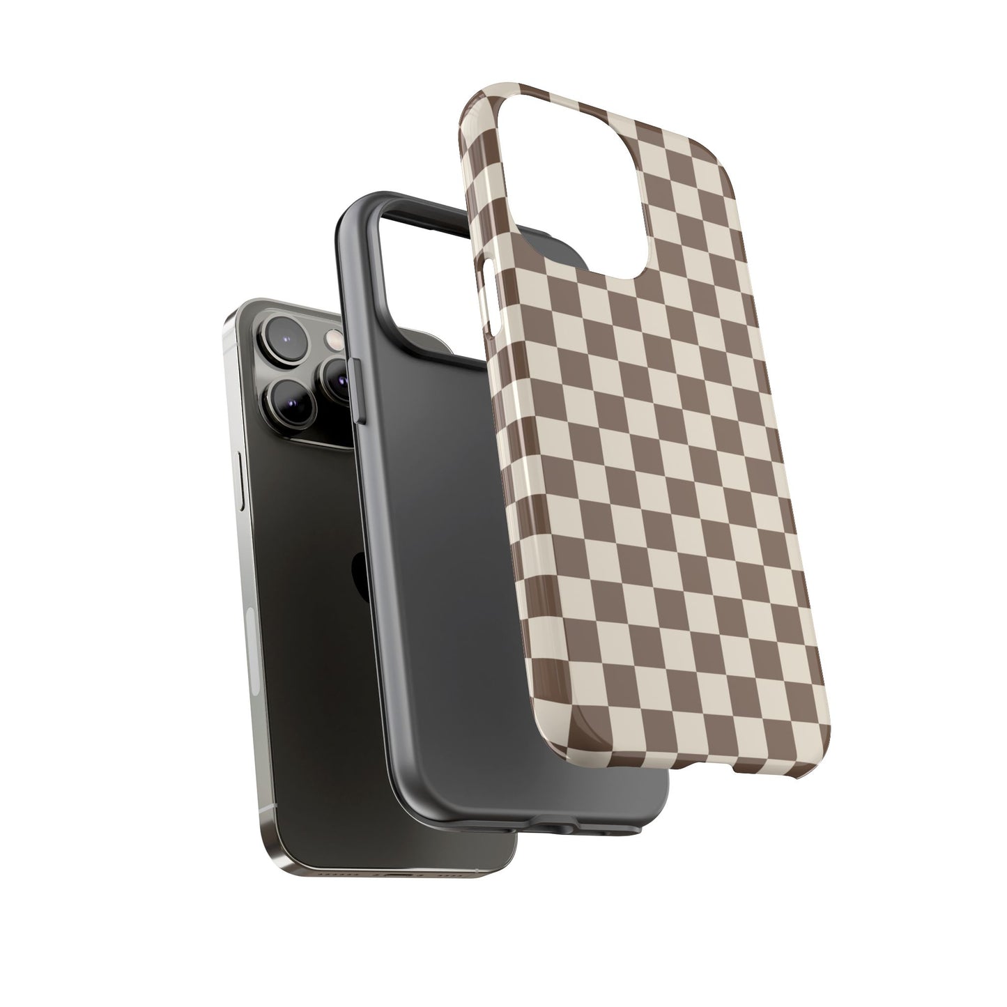 Chocolate Checkerboard Airi Case | Tough Phone Case