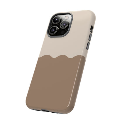 Chocolate Wave Airi Case | Tough Phone Case | Neutral Phone Case