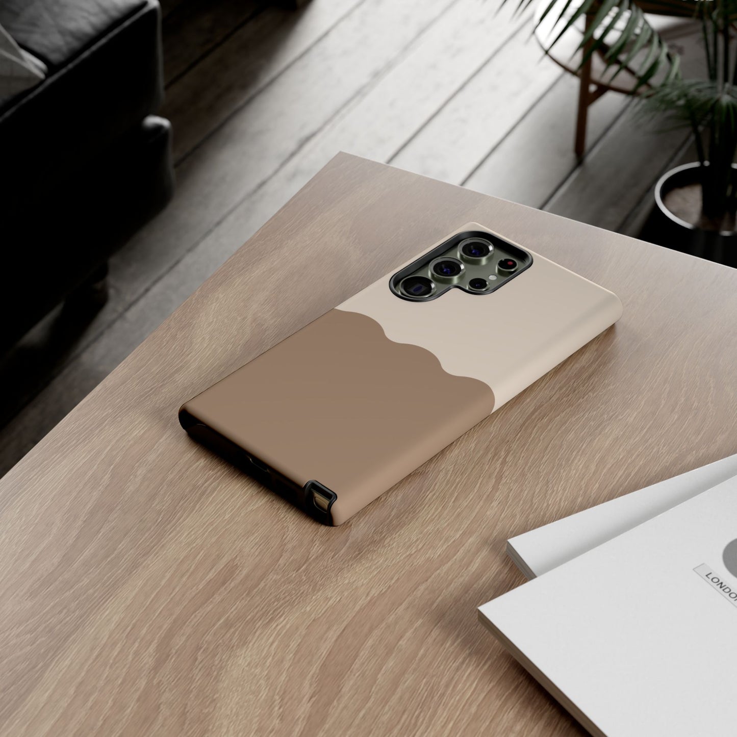 Chocolate Wave Airi Case | Tough Phone Case | Neutral Phone Case