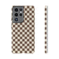 Chocolate Checkerboard Airi Case | Tough Phone Case