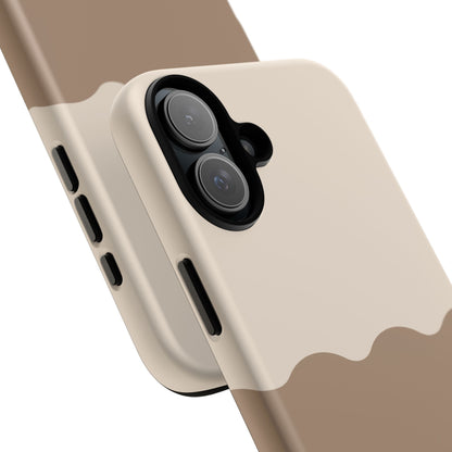 Chocolate Wave Airi Case | Tough Phone Case | Neutral Phone Case