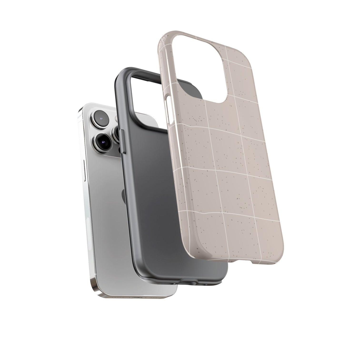 Sand Check Speckle Airi Case | Tough Phone Case