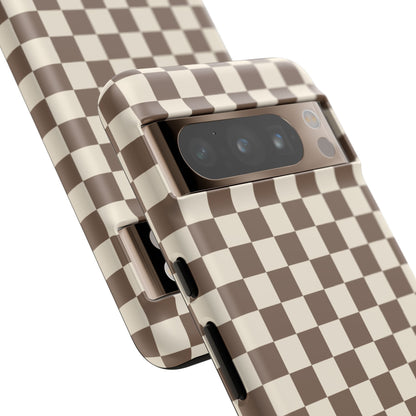 Chocolate Checkerboard Airi Case | Tough Phone Case