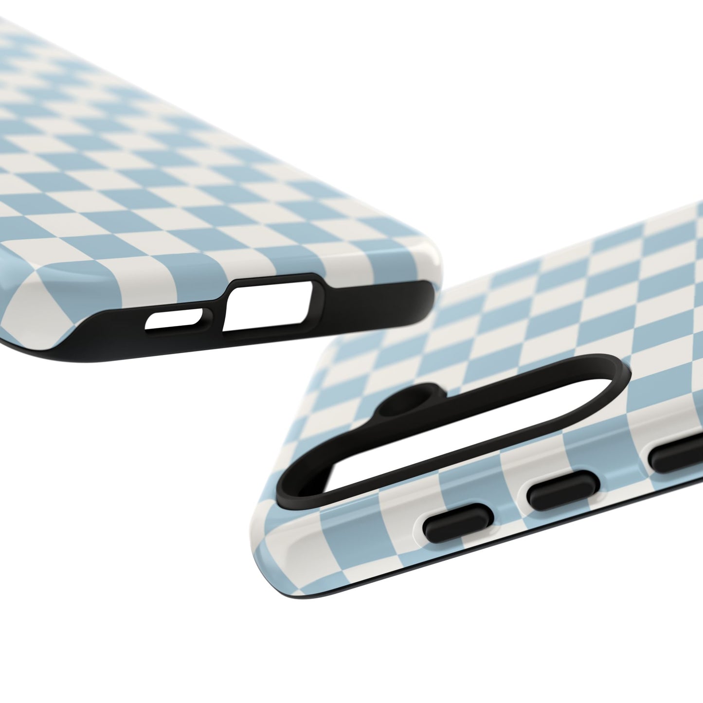 Blue Checkerboard Airi Case | Tough Phone Case