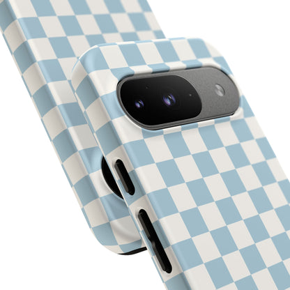Blue Checkerboard Airi Case | Tough Phone Case