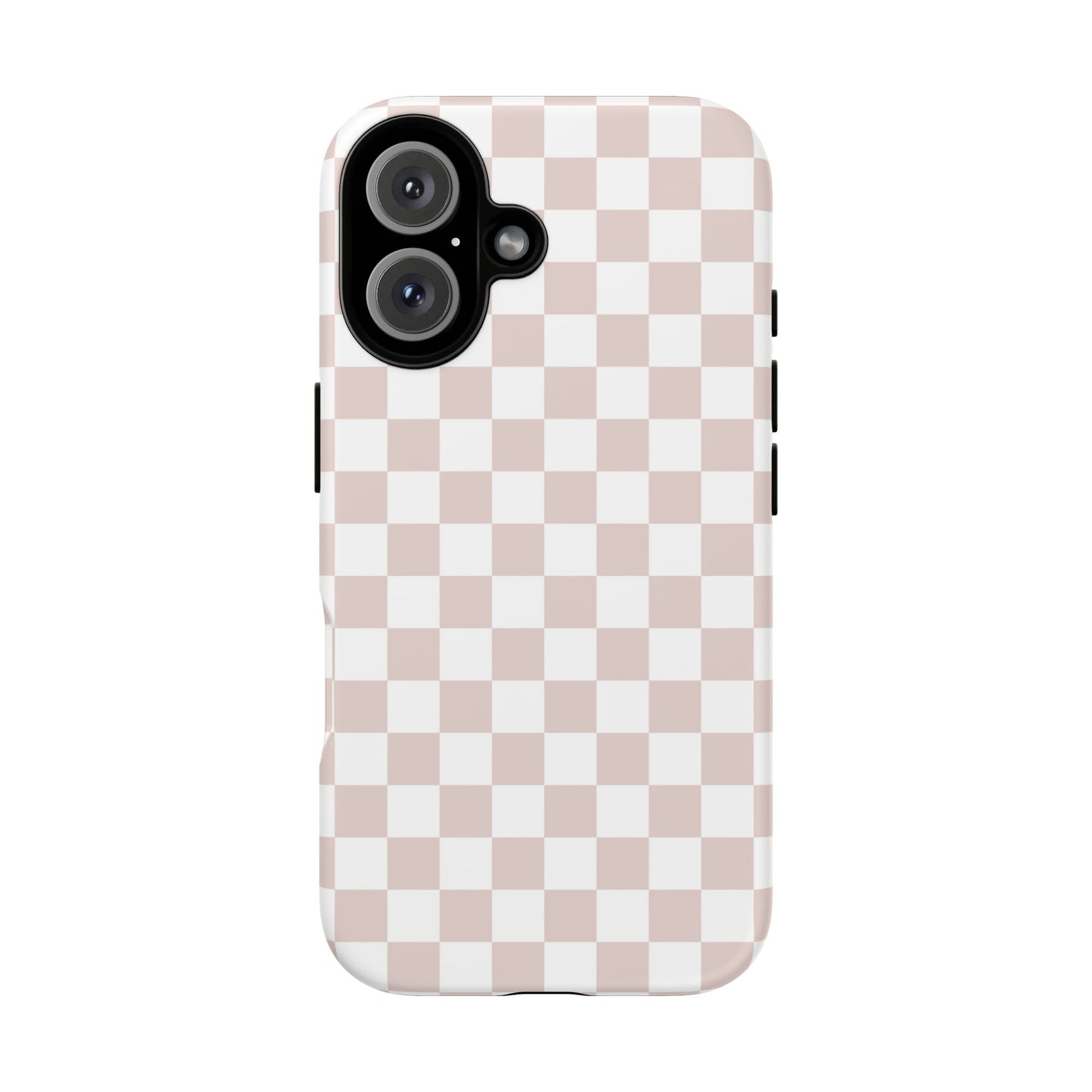 Nude Checkerboard Airi Case | Tough Phone Case