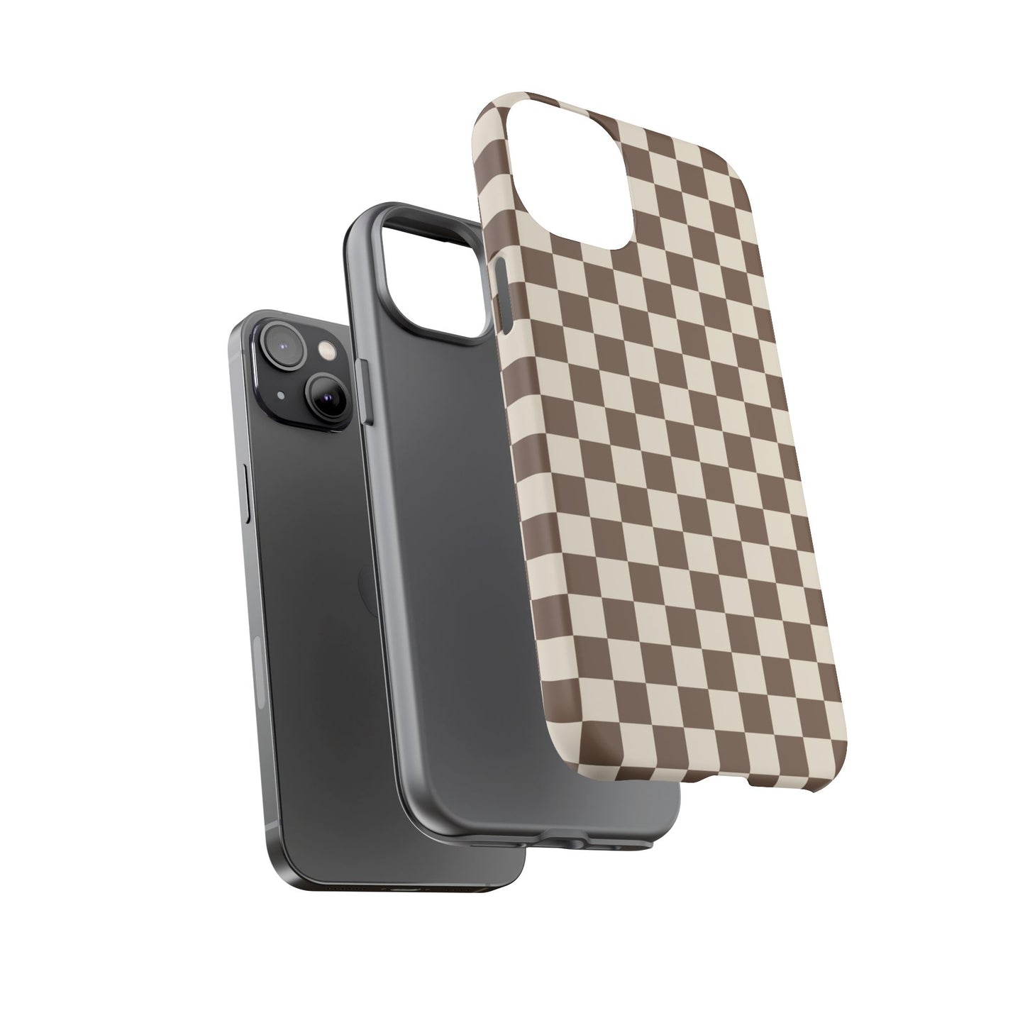 Chocolate Checkerboard Airi Case | Tough Phone Case
