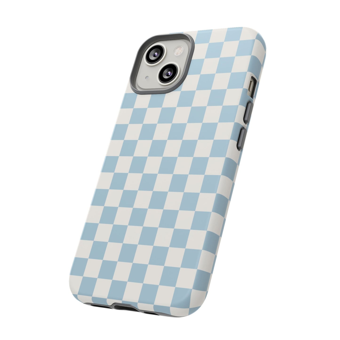 Blue Checkerboard Airi Case | Tough Phone Case
