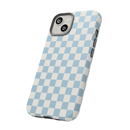 Blue Checkerboard Airi Case | Tough Phone Case