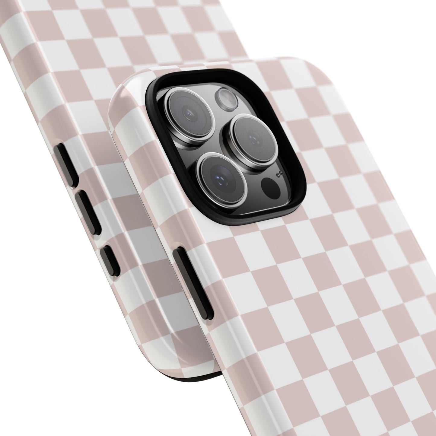 Nude Checkerboard Airi Case | Tough Phone Case