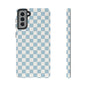 Blue Checkerboard Airi Case | Tough Phone Case