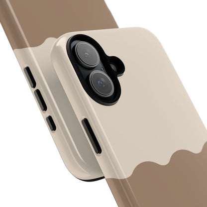 Chocolate Wave Airi Case | Tough Phone Case | Neutral Phone Case