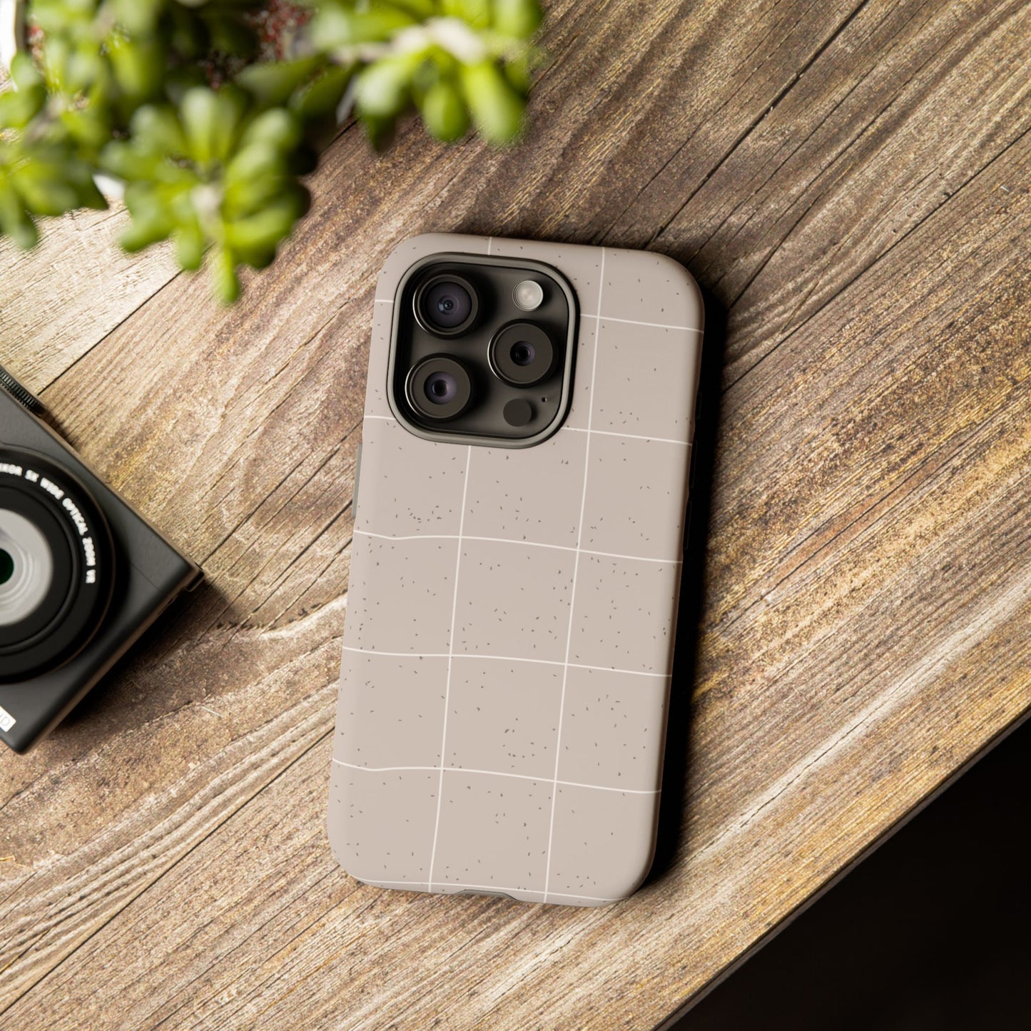 Sand Check Speckle Airi Case | Tough Phone Case