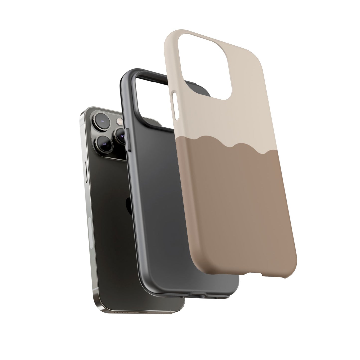 Chocolate Wave Airi Case | Tough Phone Case | Neutral Phone Case