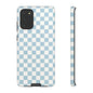 Blue Checkerboard Airi Case | Tough Phone Case