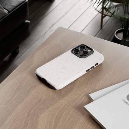 White Speckle Airi Case | Tough Phone Case