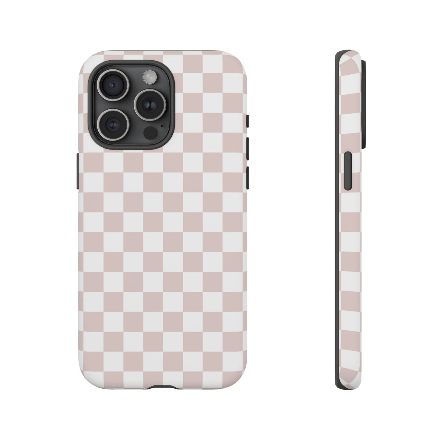 Nude Checkerboard Airi Case | Tough Phone Case