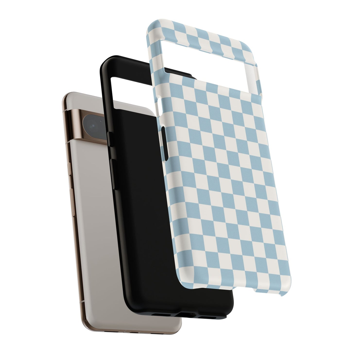 Blue Checkerboard Airi Case | Tough Phone Case