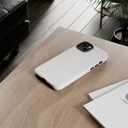 White Speckle Airi Case | Tough Phone Case