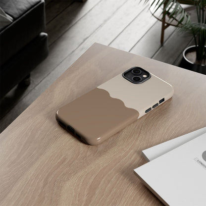 Chocolate Wave Airi Case | Tough Phone Case | Neutral Phone Case