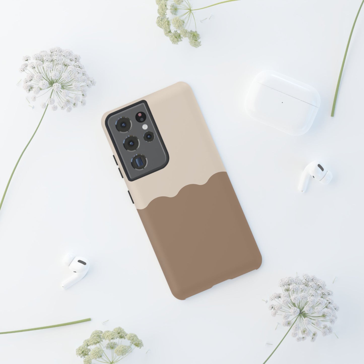 Chocolate Wave Airi Case | Tough Phone Case | Neutral Phone Case
