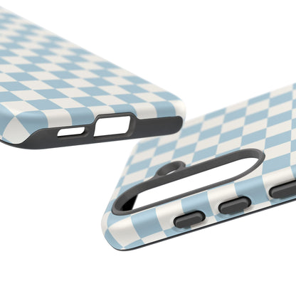 Blue Checkerboard Airi Case | Tough Phone Case