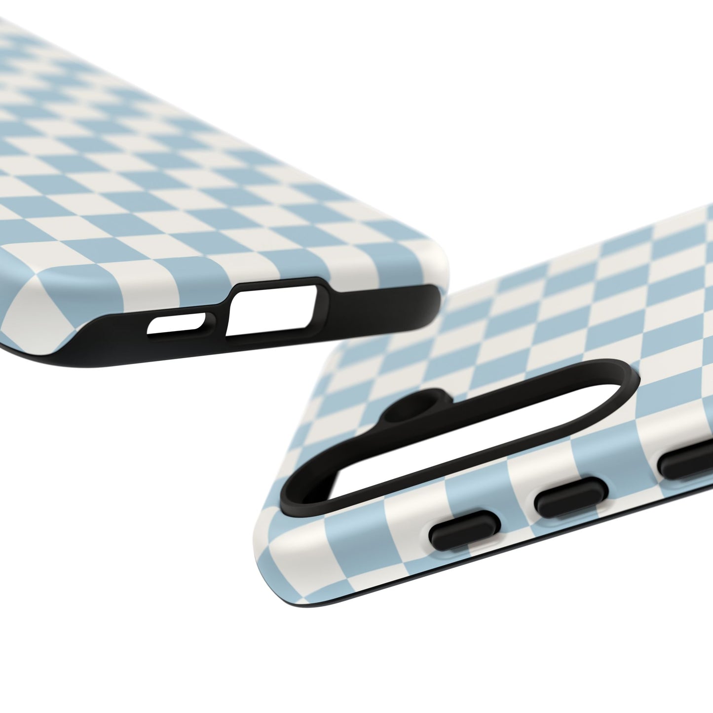 Blue Checkerboard Airi Case | Tough Phone Case