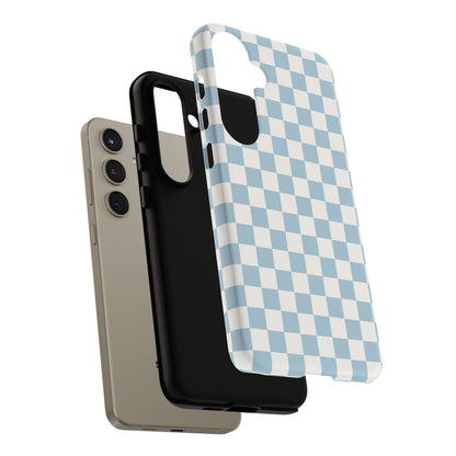 Blue Checkerboard Airi Case | Tough Phone Case