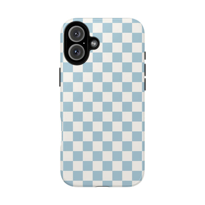 Blue Checkerboard Airi Case | Tough Phone Case