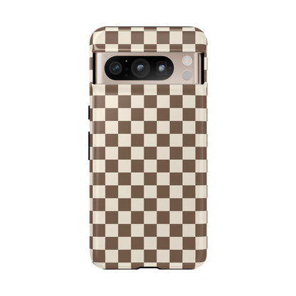 Chocolate Checkerboard Airi Case | Tough Phone Case