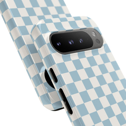 Blue Checkerboard Airi Case | Tough Phone Case